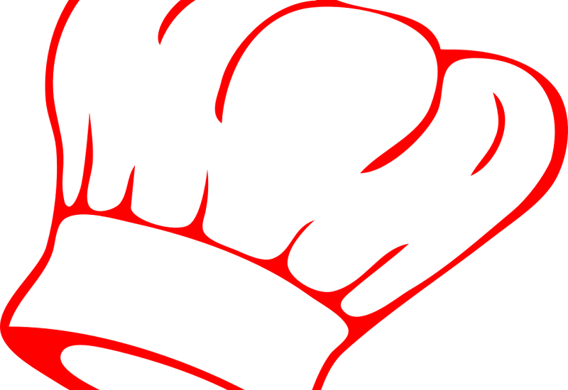 Rallar Las Zanahorias, Mezclar Con El Harina , El Aceite - Chef Cap Clip Art (800x550), Png Download