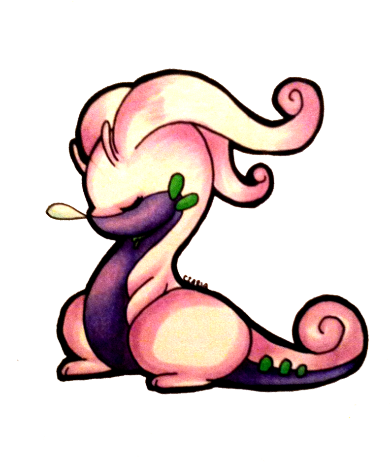 504kib, 823x971, Goodra By Czaria-d6s2syn - Kawaii Goodra (823x971), Png Download