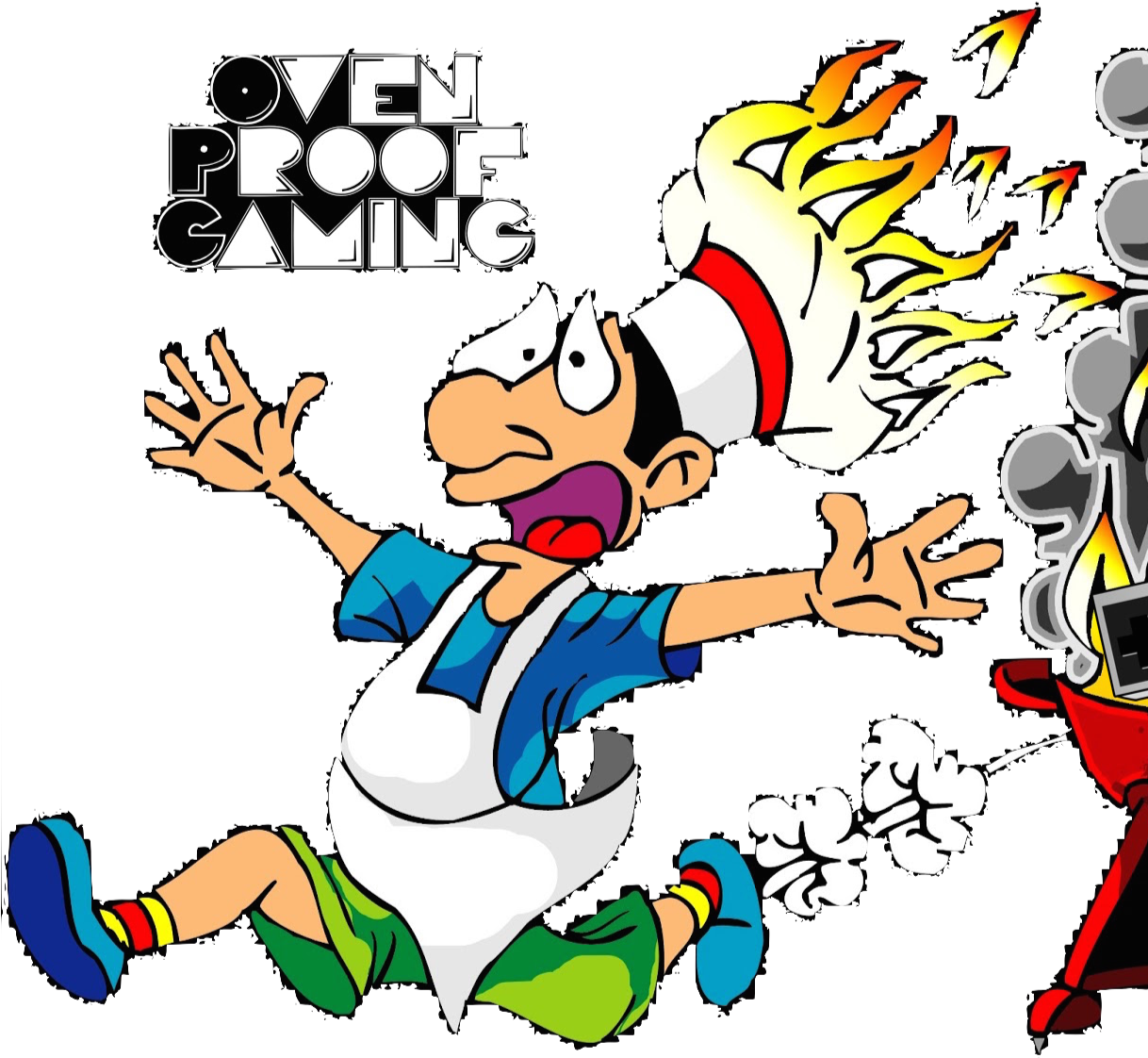 Free Clipart Barbecue Fire (1217x1218), Png Download