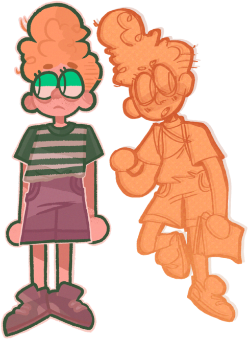 1 Good Autistic Boy My Art Fan Art Cu Captain Underpants - Cartoon (500x666), Png Download