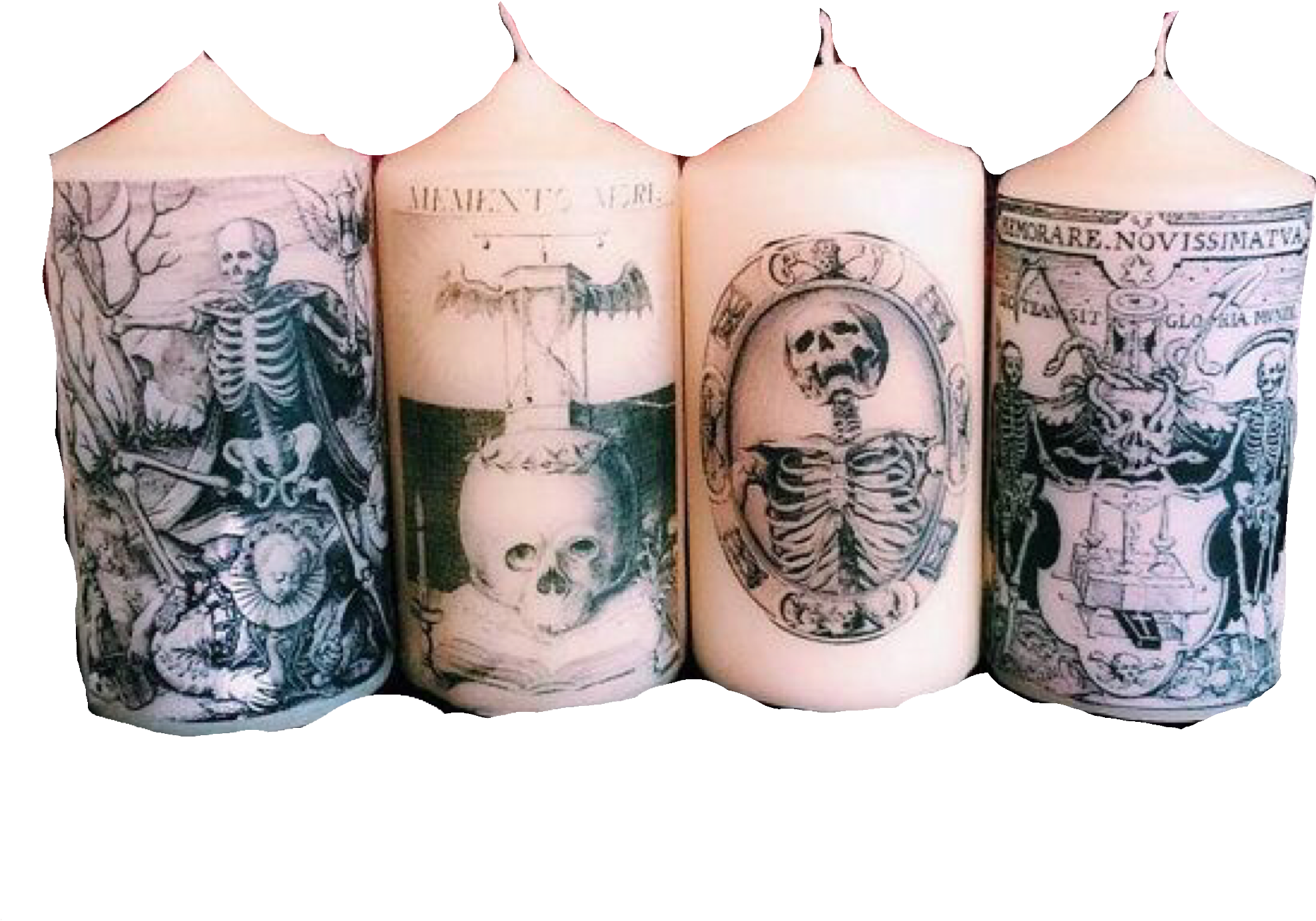 Necromancer, Overlays, Mood Boards, Occult, Enchanted, - Memento Mori Goth (2048x2048), Png Download