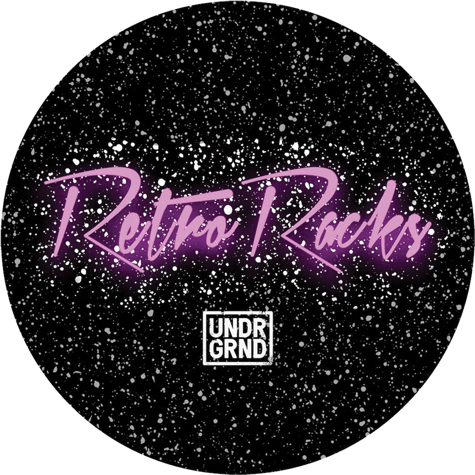 Retro Racks - Label (1000x1000), Png Download