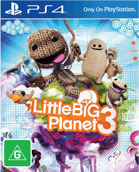 Little Big Planet 3 Ps4 Game (600x600), Png Download