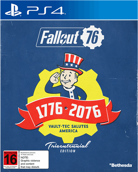 Fallout 76 Tricentennial Edition Ps4 (600x600), Png Download