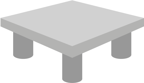 Primxcomposite Jointless Concrete Floor On Piles - Coffee Table (961x641), Png Download