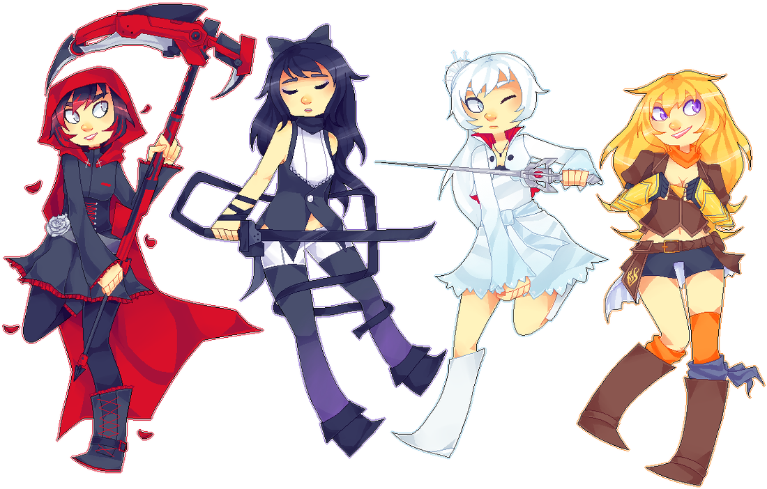 Join My Bumbleby Community - Rtx Rwby Fan Art (1133x705), Png Download