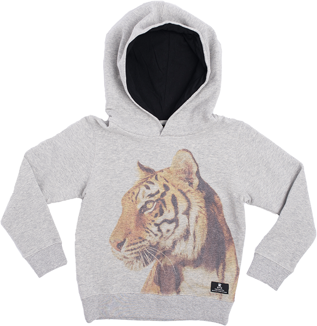 Rock Your Kid Tiger Hoodie - Hoodie (700x700), Png Download