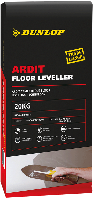 Dunlop 20kg Ardit Floor Leveller - Dunlop (800x800), Png Download