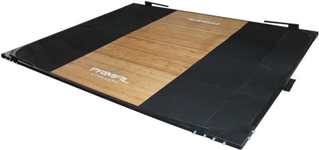 Primal Strength Olympic Weight Lifting Platform With - All Rubber Lifting Platform (800x800), Png Download