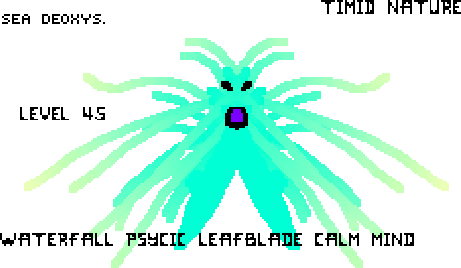 Sea Deoxys - Illustration (1024x576), Png Download