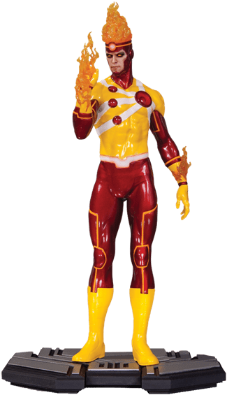 1 Of - Firestorm Statue (600x600), Png Download