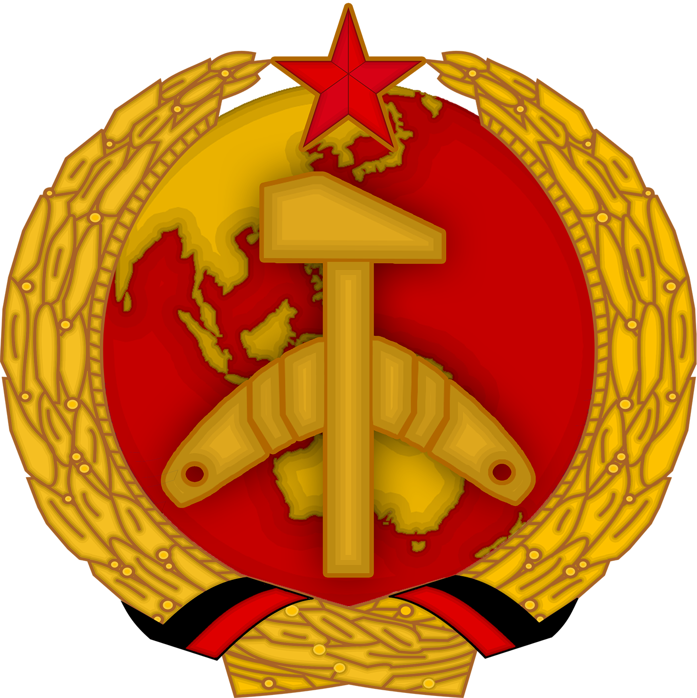 Aar Coa-small - Globe Asia (1359x1360), Png Download