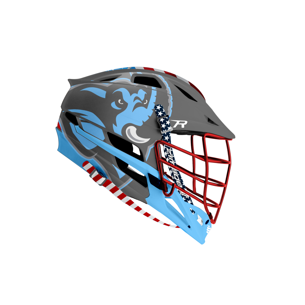 Stars & Stripes Chinstrap - Tufts University (1000x1000), Png Download