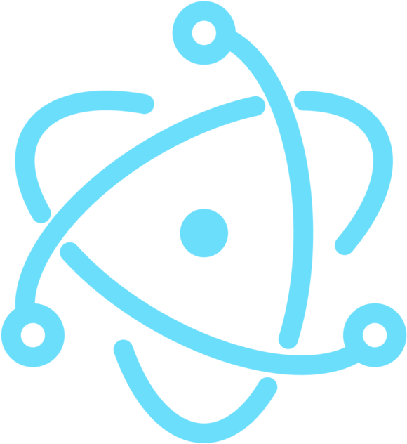 Electron Is A Software For Creating Desktop Apps - Electron Logo Png (1200x648), Png Download