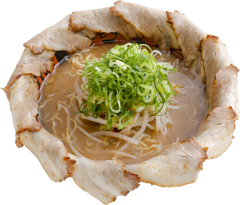 Tonkotsu Ramen【large Serving Of Pork Fillet】 - Naengmyeon (1049x851), Png Download