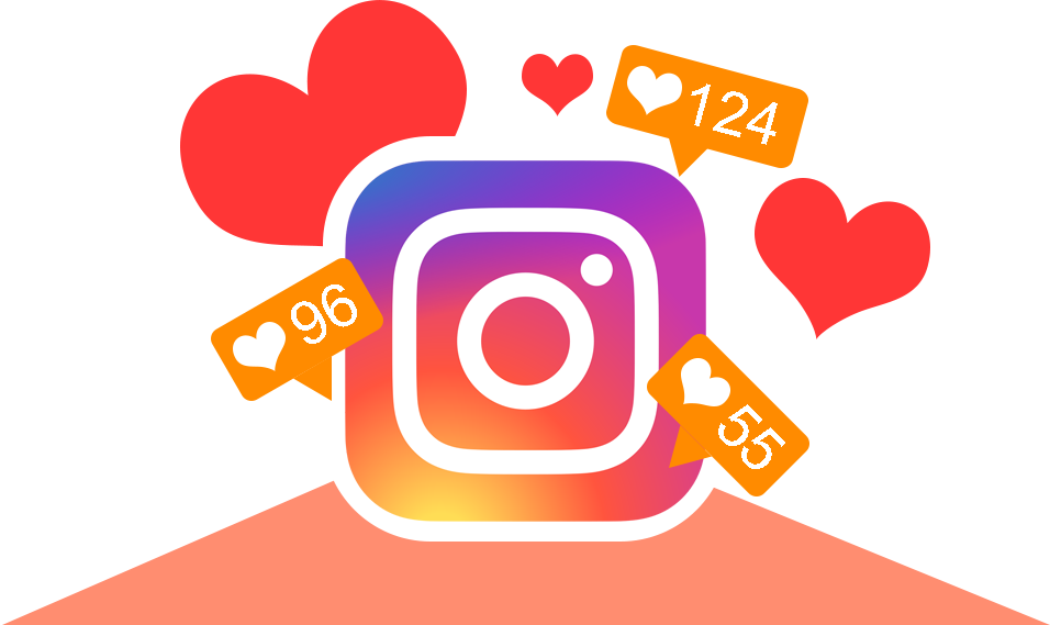 Get Instagram Likes - Heart (956x569), Png Download
