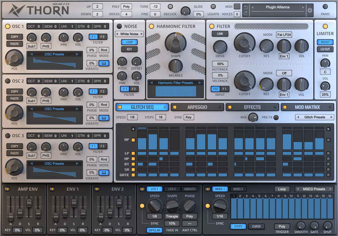Ds Thorn Freisteller Carousel - Thorn Synth (1634x976), Png Download