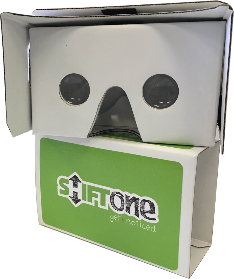 Vinyl Sticker Google Cardboard - Box (800x954), Png Download