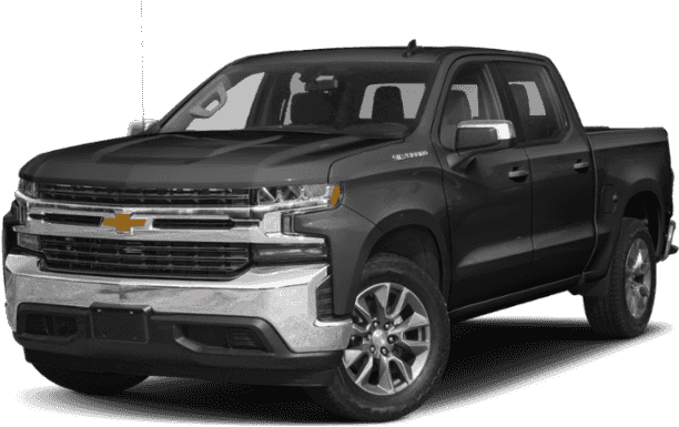 New 2019 Chevrolet Silverado 1500 Rst - 2019 Chevrolet Silverado Black (640x480), Png Download