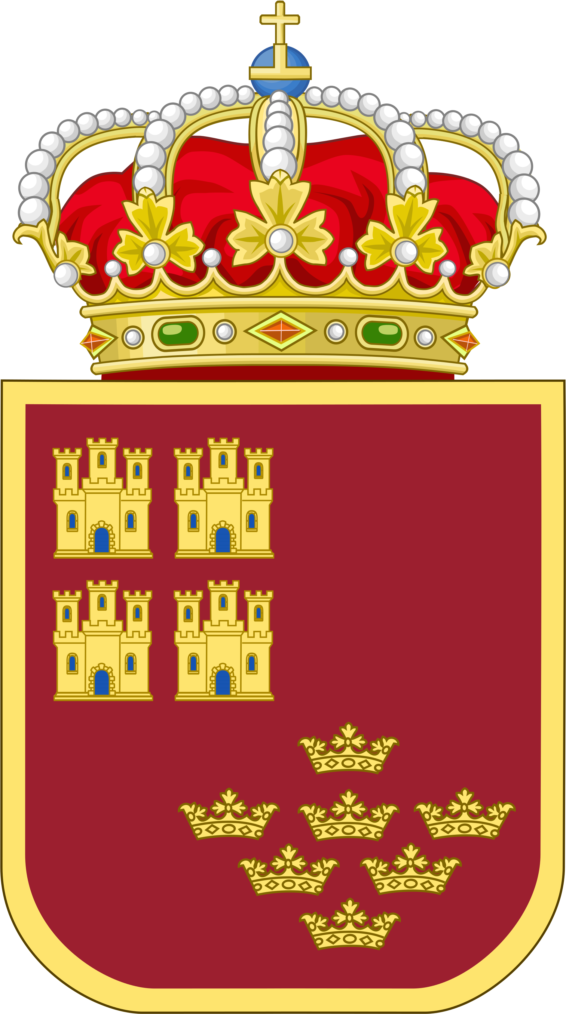 Murcia Png - Escudo Xinzo De Limia (2000x3438), Png Download