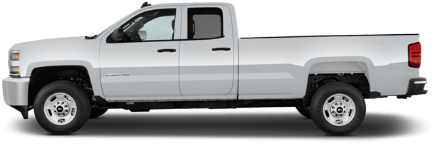 Chevrolet Silverado-2500hd Wt - 2014 Toyota Access Cab (640x480), Png Download