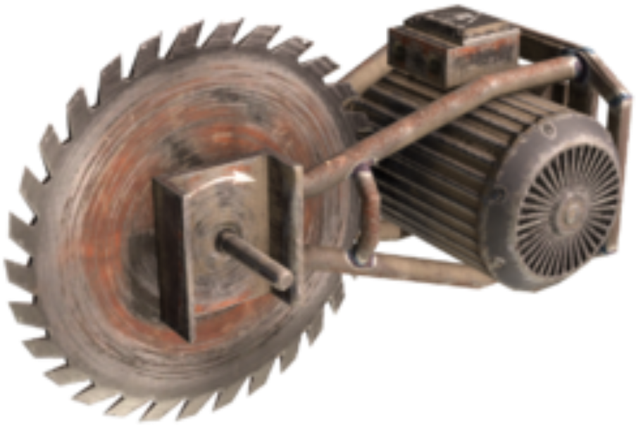 Циркулярка В Crossout - Saw (1000x766), Png Download