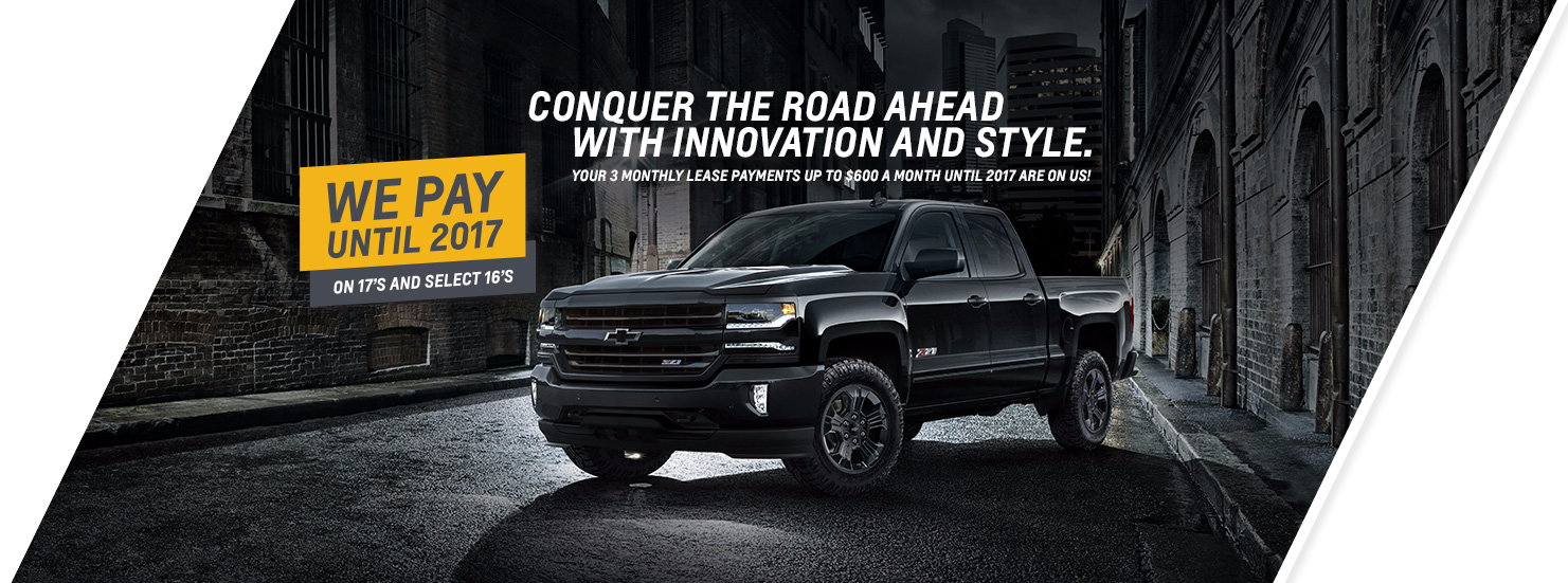 Silverado Leasing Oct 2016 - All Black Chevrolet Silverado (1481x551), Png Download