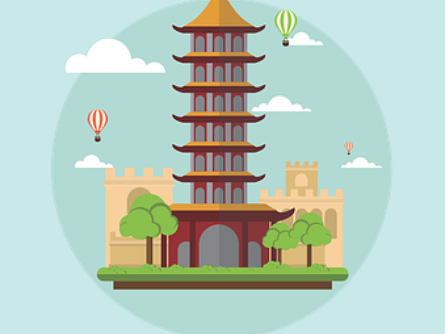 Landmark Clipart China Monument - China Landmarks Png (640x480), Png Download