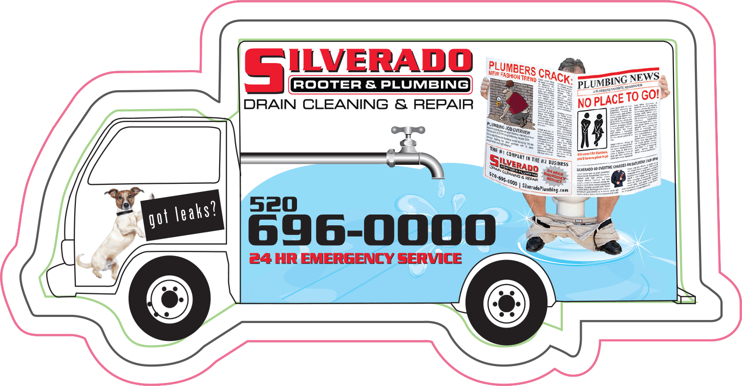 Silverado Plumbing Phone Number - Commercial Vehicle (1449x754), Png Download
