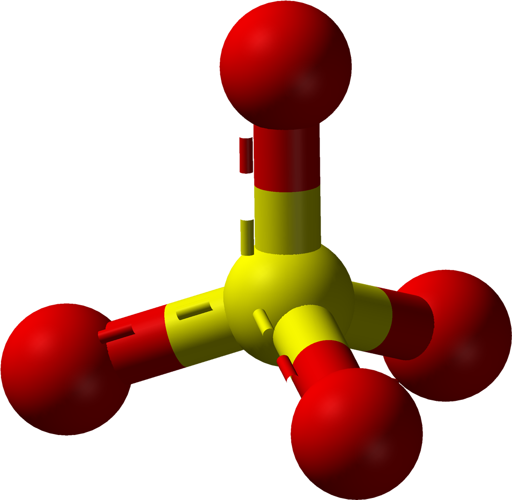 Sulfate 3d Balls - Sulfate 3d Model (1100x1077), Png Download