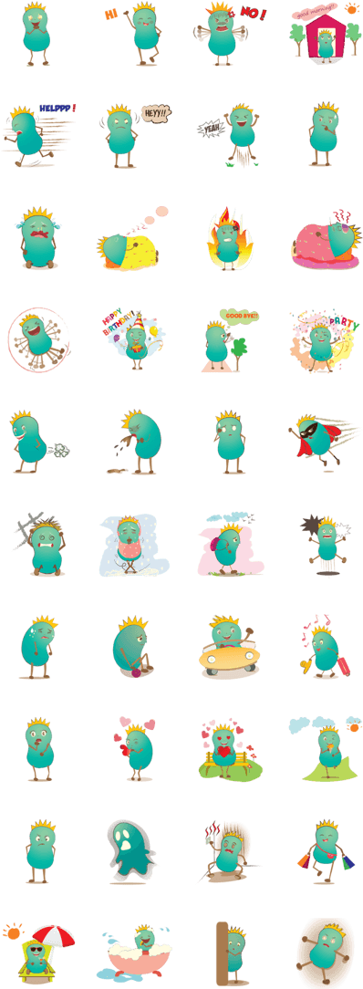 Previous - Ugly Dolls Line Sticker (420x1121), Png Download