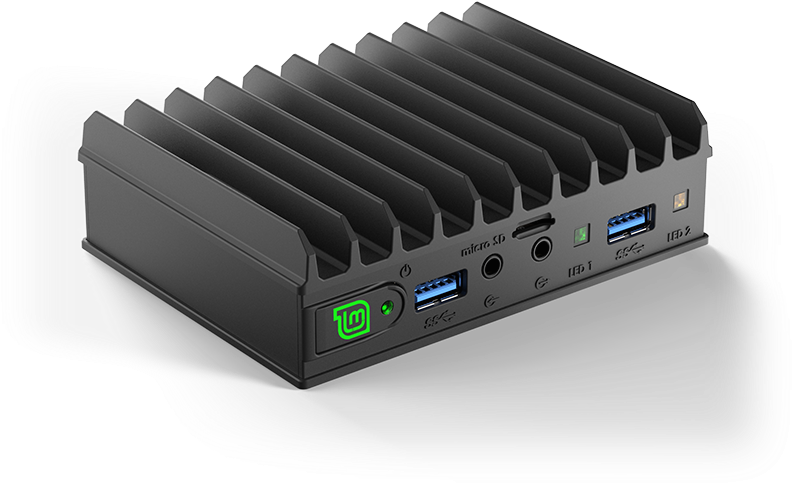 Mint Box Mini 2 Pc From Compulab - Linux Mint Box (800x506), Png Download