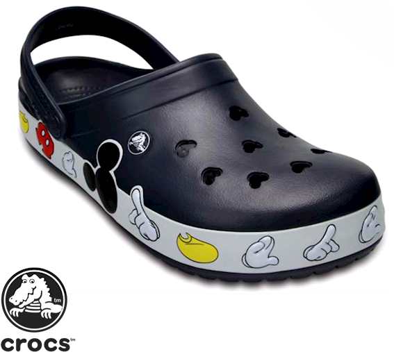 Bandmick - Crocs De Mujer Mickey (600x720), Png Download