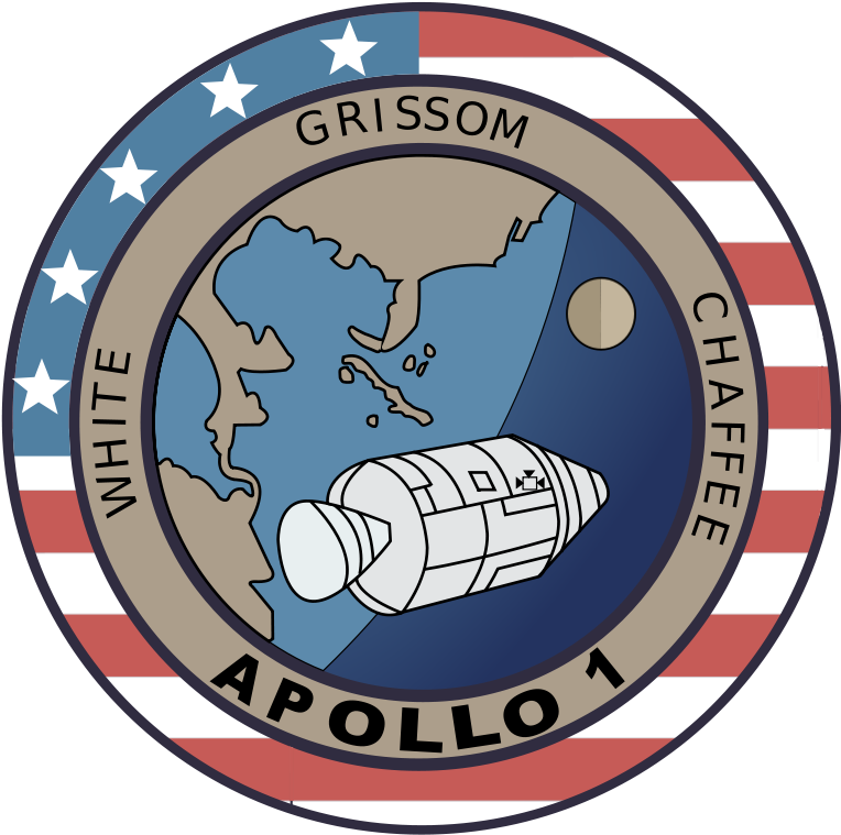 Sp Apollo 1 - Apollo 1 Mission Logo (768x768), Png Download