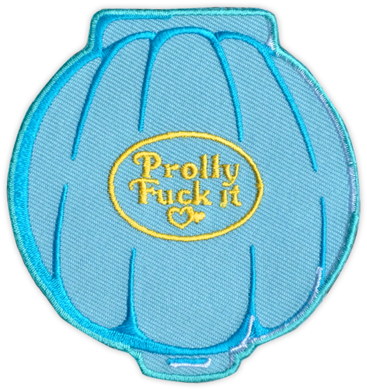 Prolly Fuck It Patch - Soccer Ball (727x727), Png Download