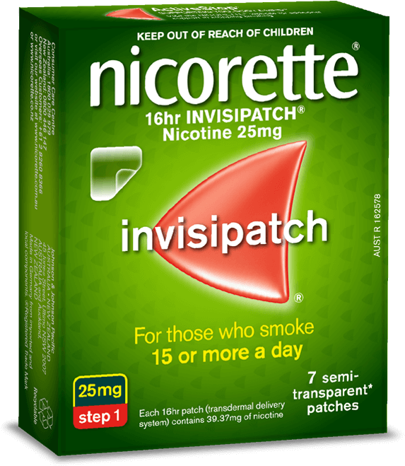 Nicorette Au Invisipatch Step 1 - Carmine (616x748), Png Download