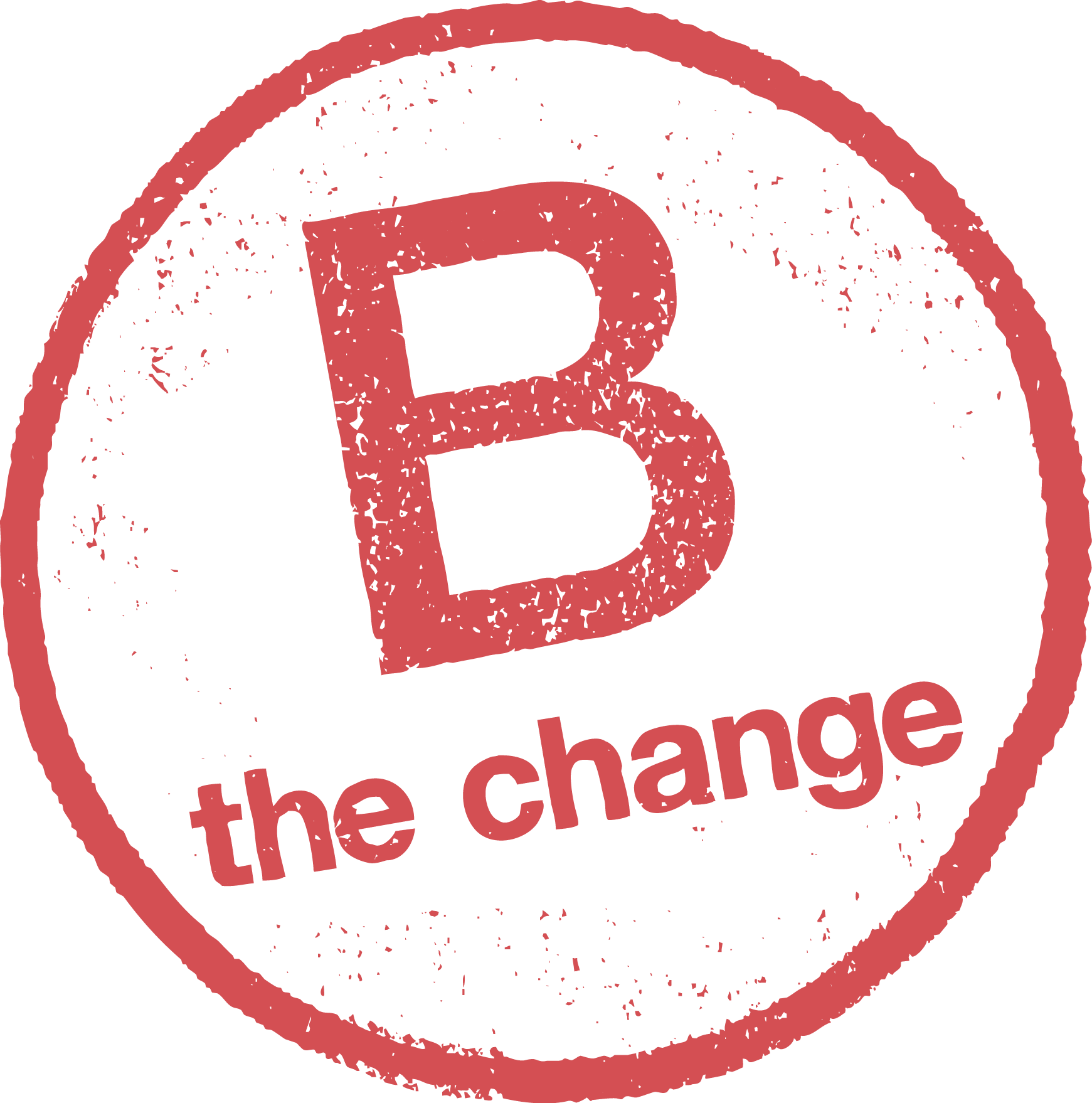 B Circle Red Stamp - Benefit Corporation (1741x1758), Png Download