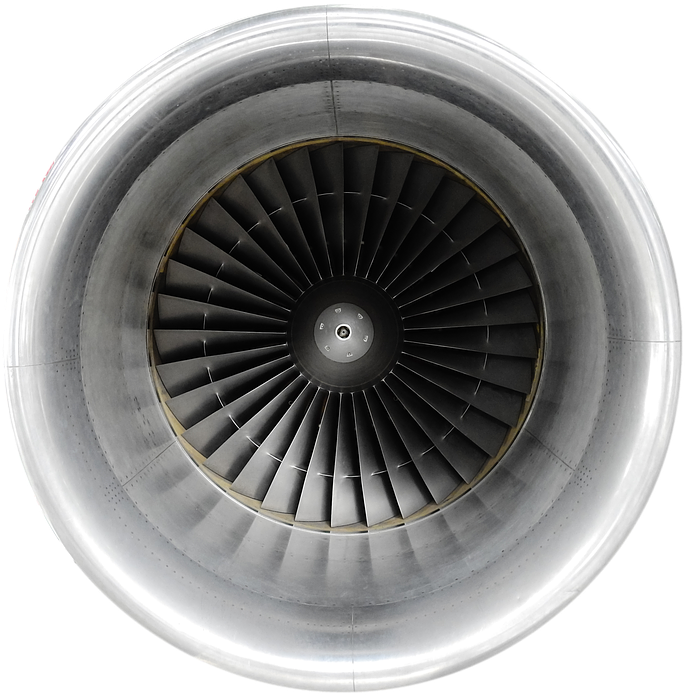 Turbine, Drive, Aircraft, Technology, Engine, Fly - Airplane Turbine Png (960x720), Png Download
