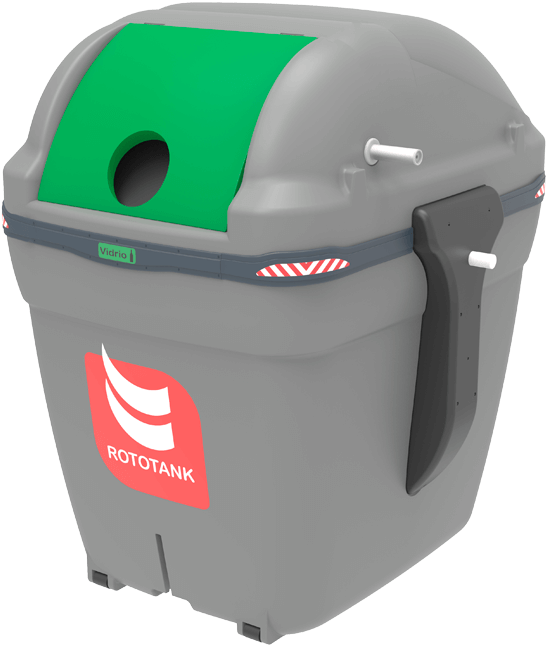 Novatecnic Contenedor Superficie - Waste (780x780), Png Download