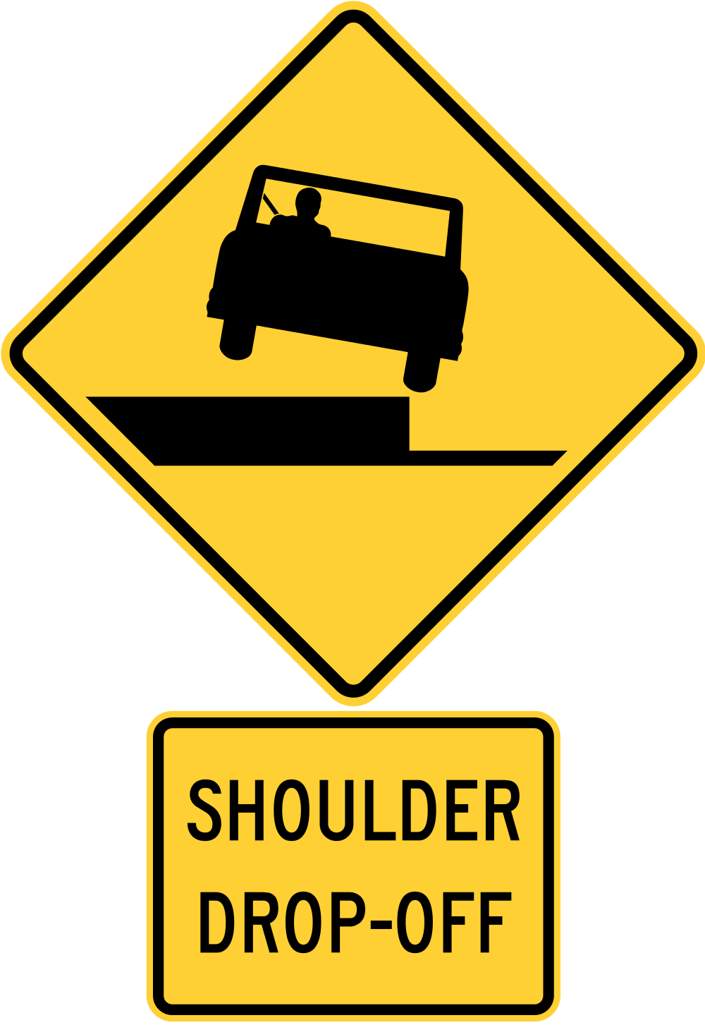 Mutcd Sign Assembly - Sign (1000x1453), Png Download