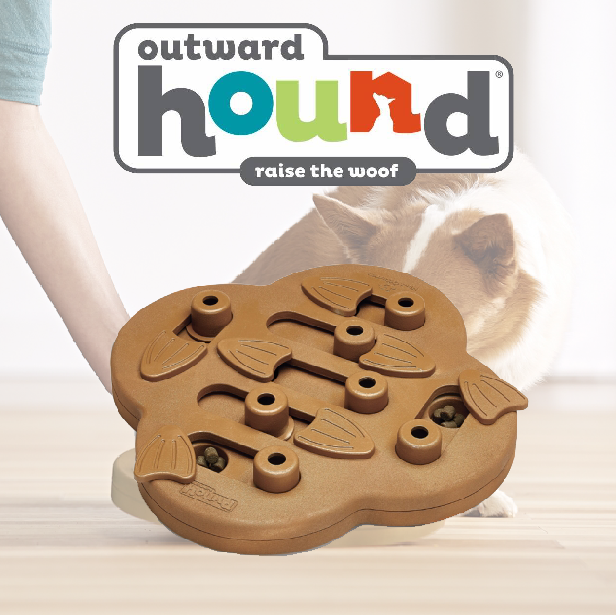 Hide - Outward Hound Logo (1250x1250), Png Download