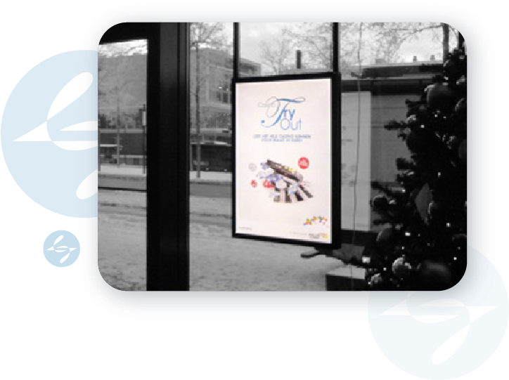 Lumenso Led Poster Framethe Creative Lab2017 10 03t09 - Christmas Tree (723x581), Png Download