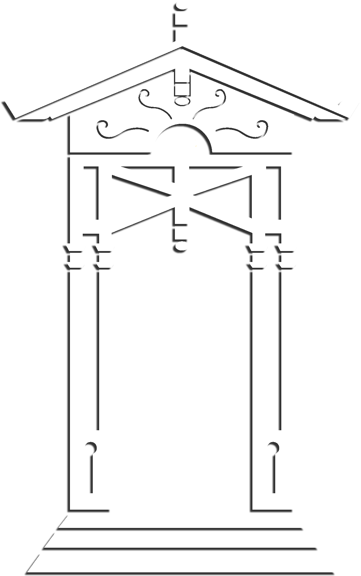 Carillon Beach - Arch (1272x1975), Png Download