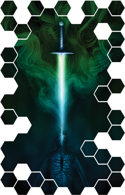 Shadow Of The Beanstalk Also Contains Additional Rules - Hexagon Tile (490x700), Png Download