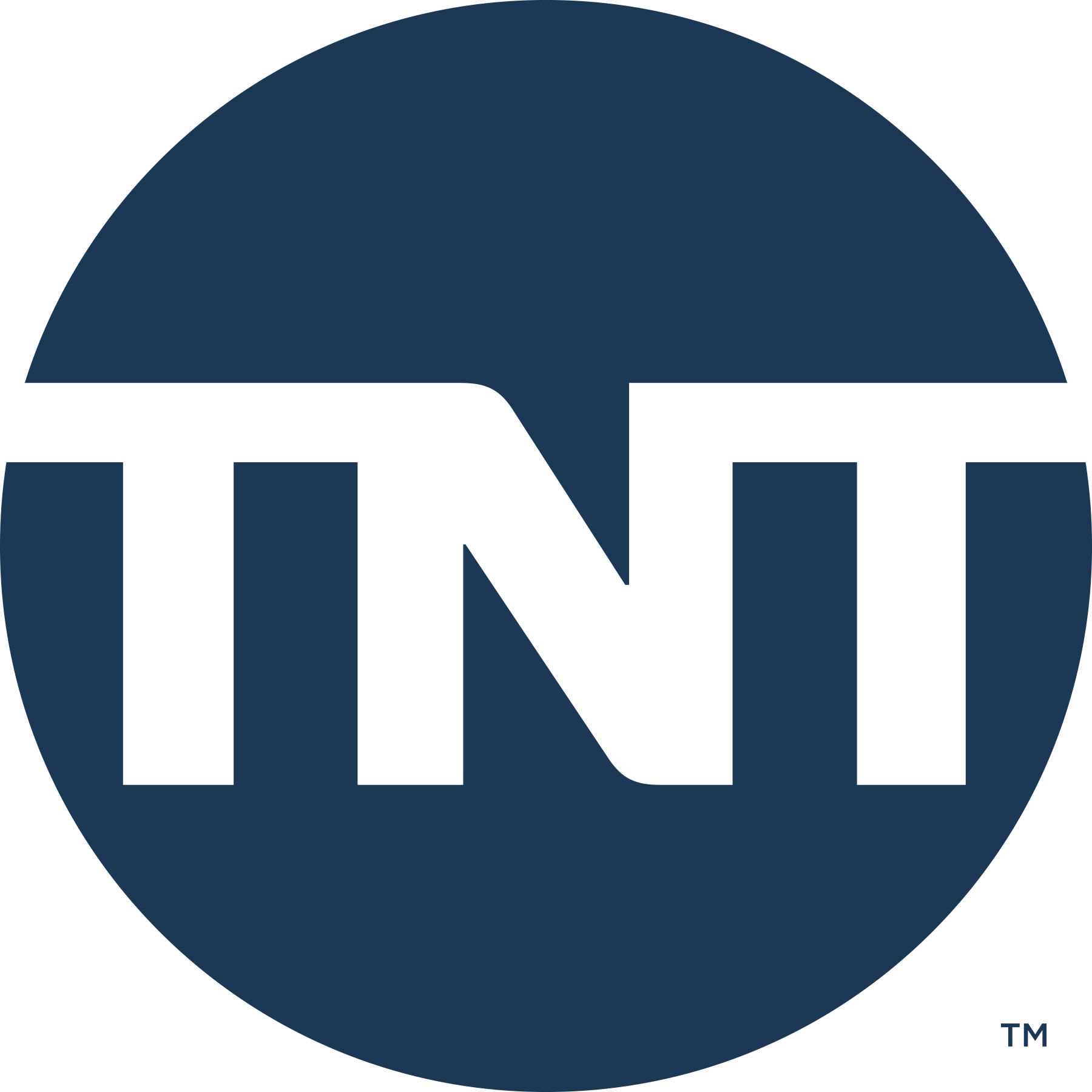 Tnt Tv Channel Icon - Tnt Black Channel Symbol With Clear Background (1800x1800), Png Download