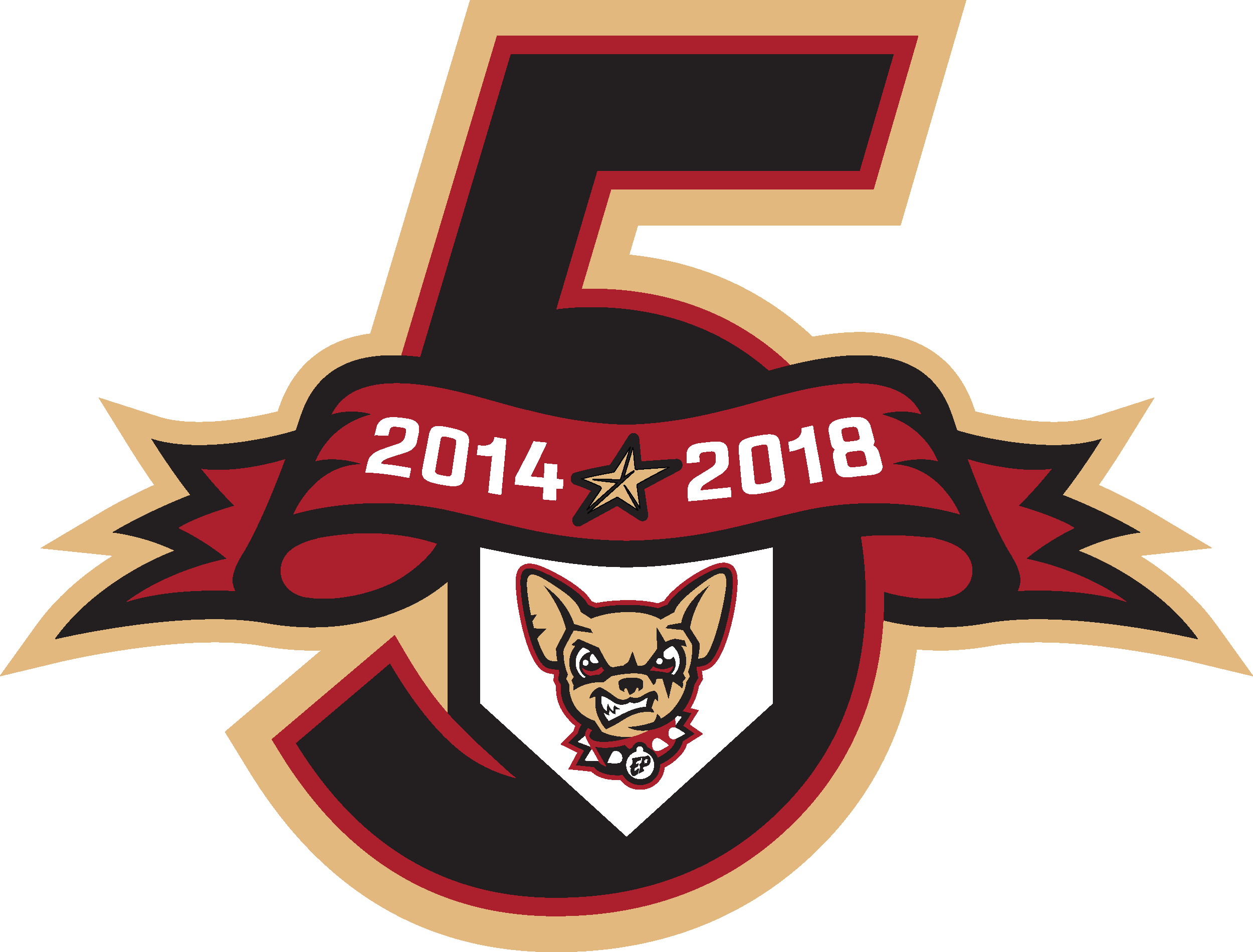 El Paso Chihuahuas (2500x1899), Png Download