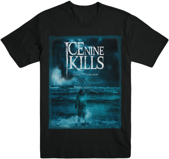 Image Of Safe Is Just A Shadow Tour Tee - Windsurfing (600x600), Png Download