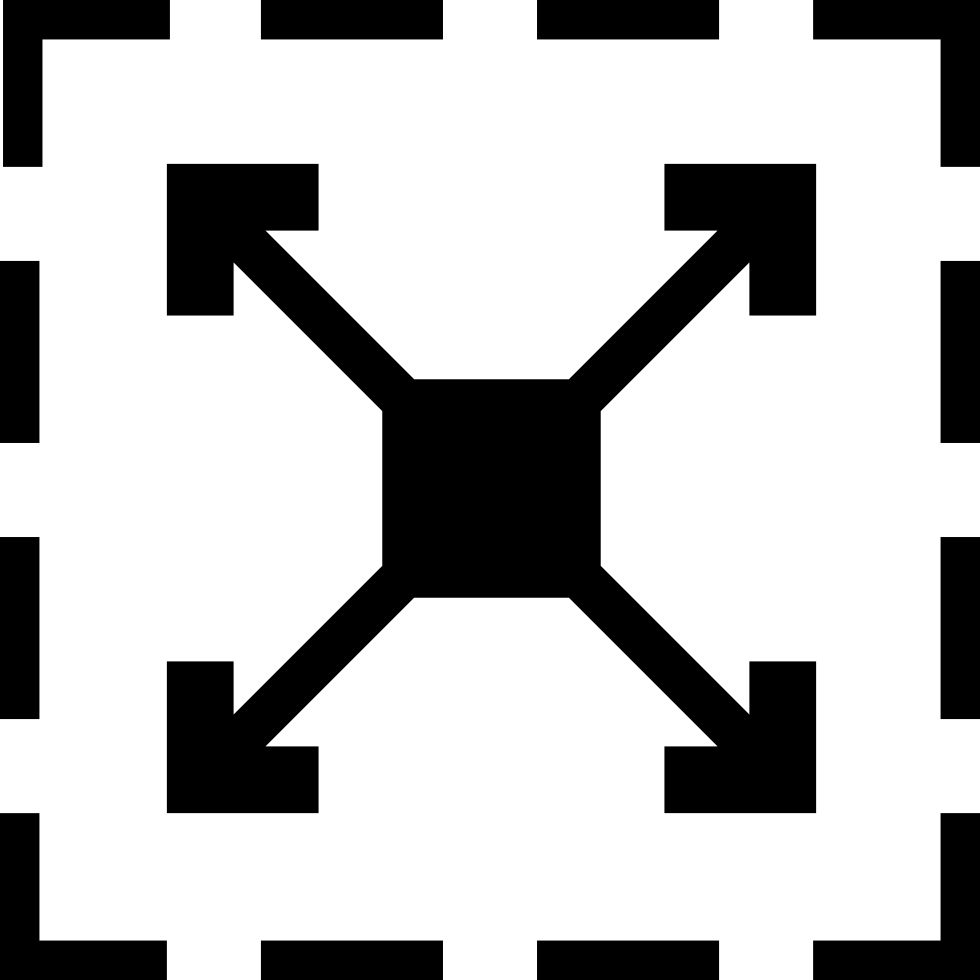 Png File Svg - Icono Expandir (980x980), Png Download