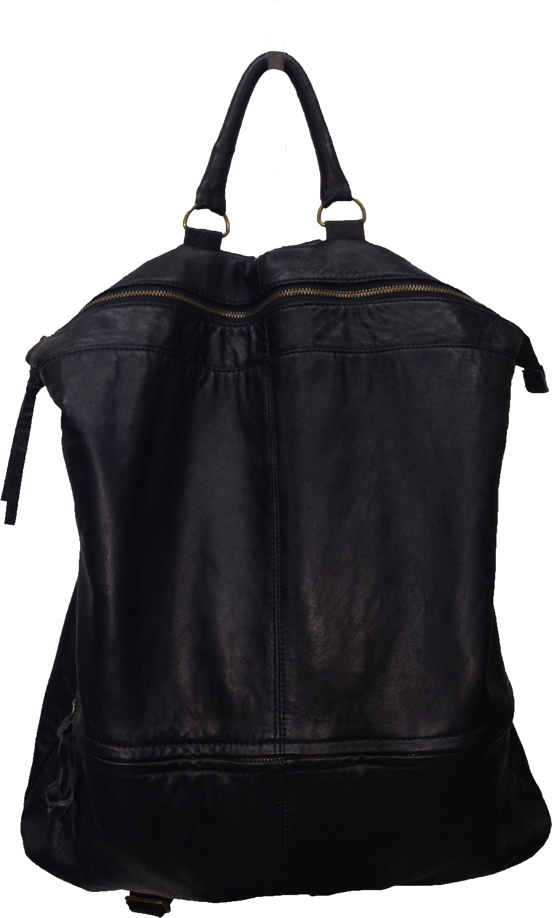 Leather Bag - Garment Bag (2448x3264), Png Download