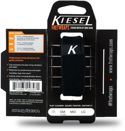 Kiesel Fretwraps - Gruv Gear Fretwraps Hd String (600x600), Png Download